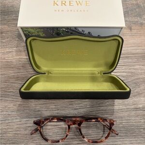 KREWE Tortoise Shell Glasses
